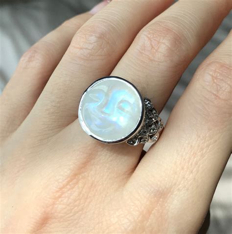 Manifest Your Desires with the Help of a Celestial Magic Moonstone Ring